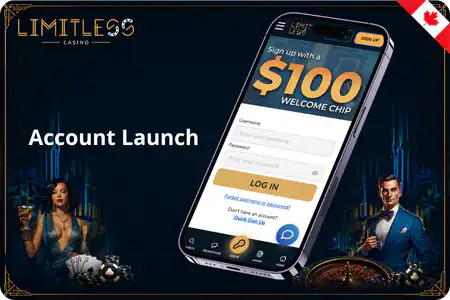 Limitless Casino Canada Account Launch