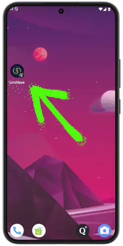 Limitless Casino the application is installed